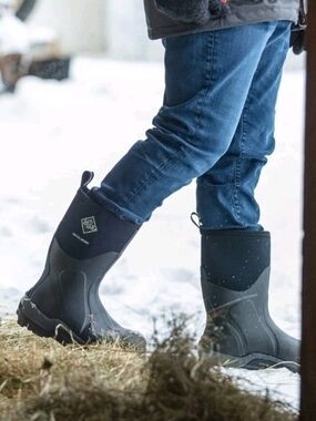 Muck Artic Sport Mid Boot Unisex Insulated Black Winter-Rain-Snow Boots #ASM000A